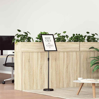 Trade Show Displays Black 30 x 25 x 128 cm Aluminum