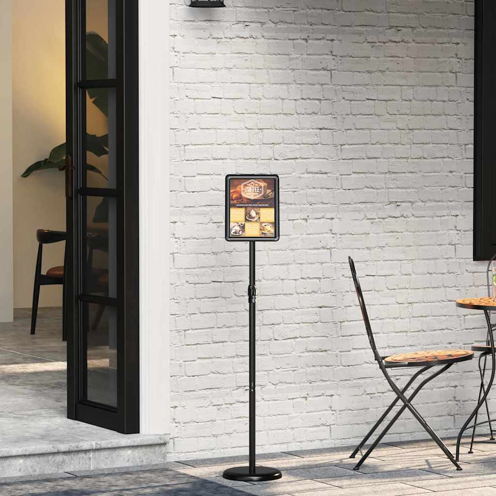 Trade Show Displays Black 25 x 25 x 125 cm Aluminum