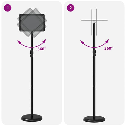 Trade Show Displays Black 25 x 25 x 125 cm Aluminum