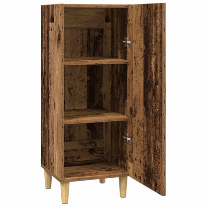 Sideboard Old Wood 34.5 x 34 x 90 cm Engineered Wood