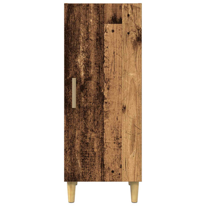 Sideboard Old Wood 34.5 x 34 x 90 cm Engineered Wood