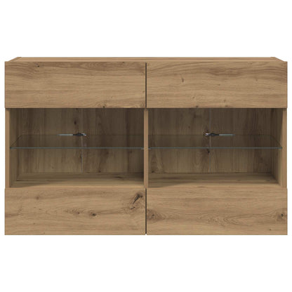 TV Wall Cabinet 98.5 x 30 x 60.5 cm Artisan Oak Engineered Wood