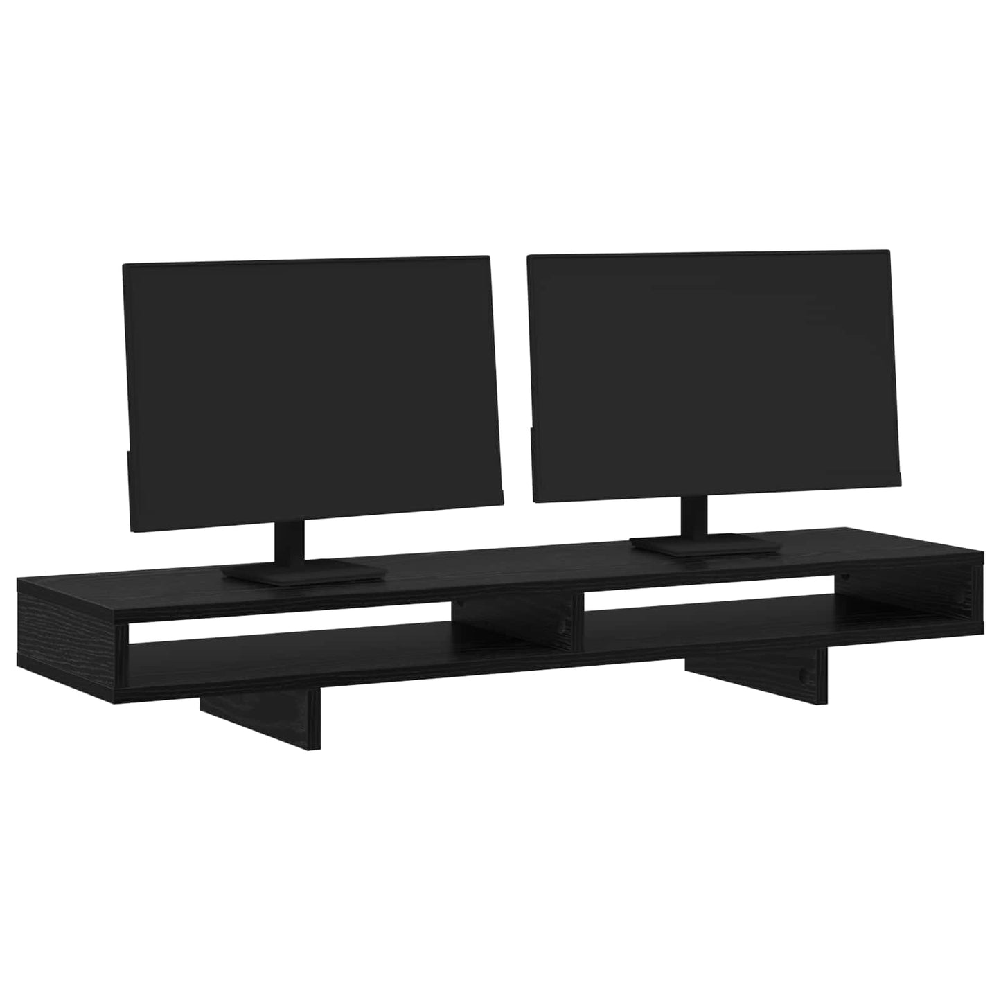 Monitor Stand Black 100 x 27 x 15 cm Engineered Wood