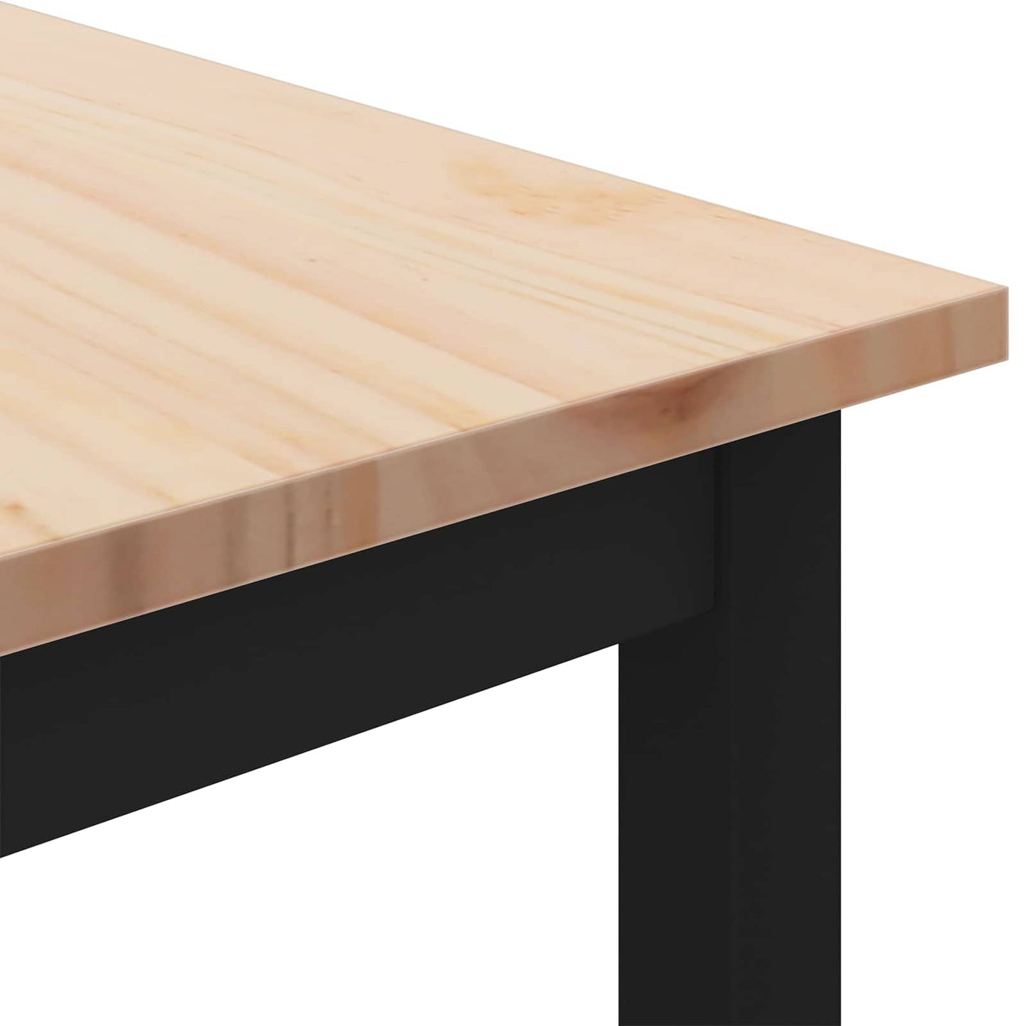 Coffee Table Natural 60 x 50 x 36 cm Solid Pine Wood