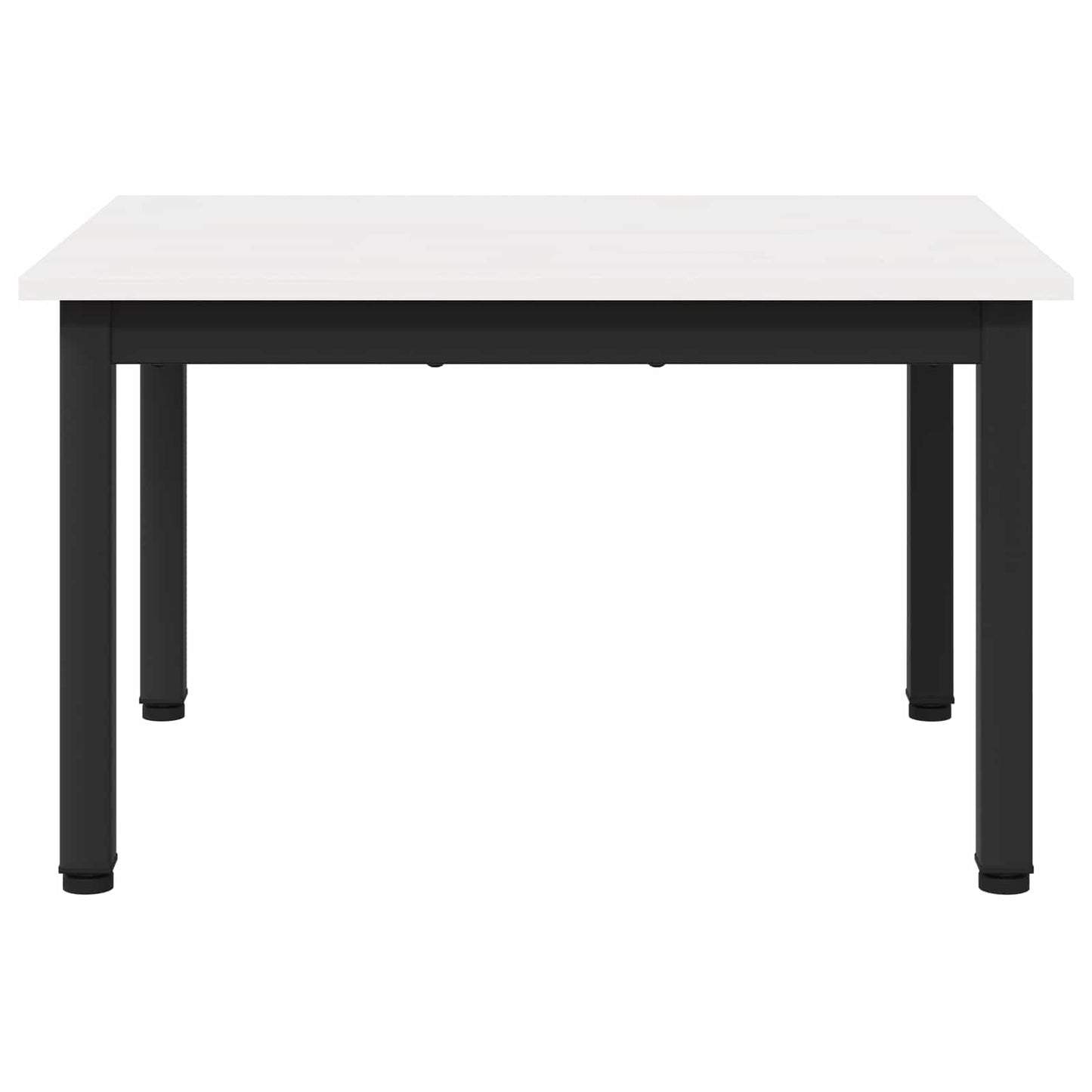 Coffee Table White 60 x 50 x 36 cm Solid Pine Wood