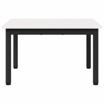 Coffee Table White 60 x 50 x 36 cm Solid Pine Wood