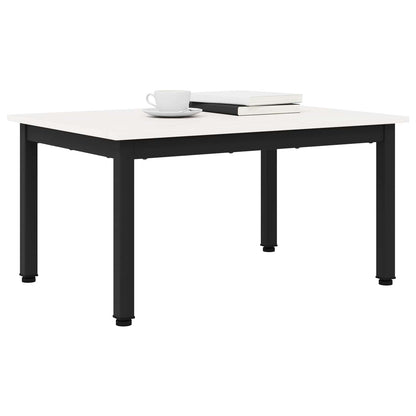 Coffee Table White 70 x 50 x 36 cm Solid Pine Wood