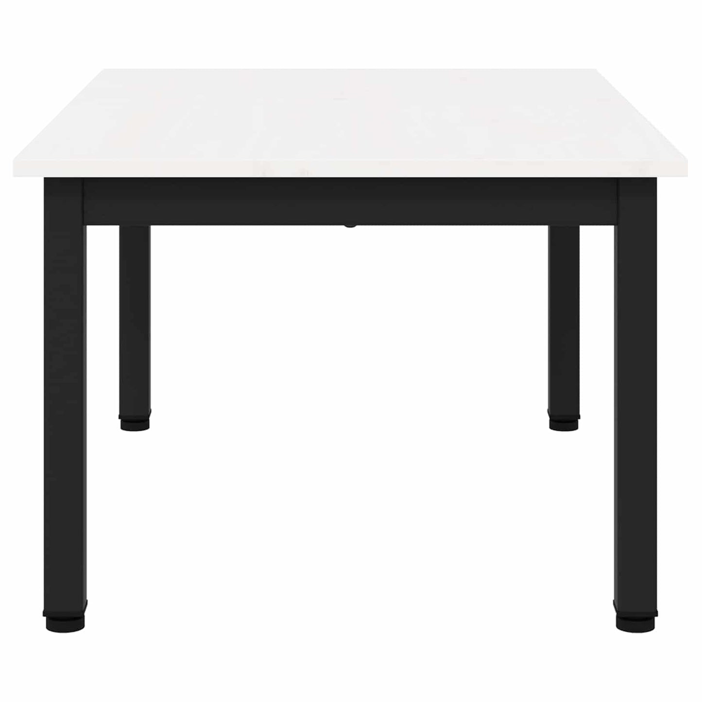 Coffee Table White 70 x 50 x 36 cm Solid Pine Wood