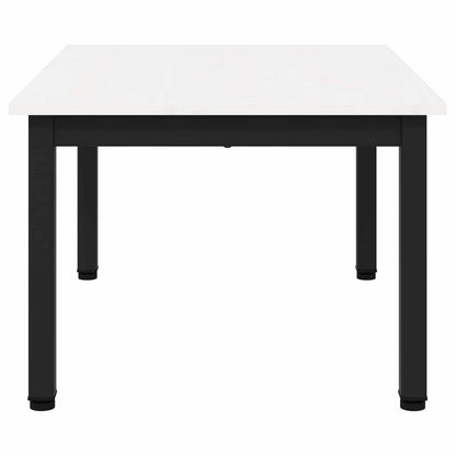 Coffee Table White 70 x 50 x 36 cm Solid Pine Wood