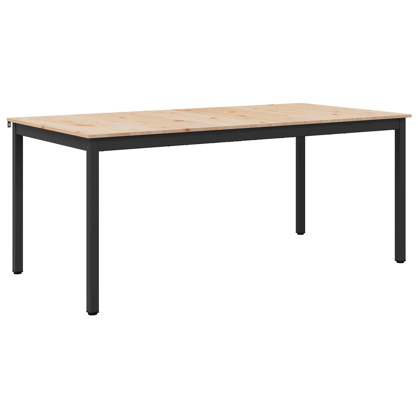 Dining Table Natural 140 x 80 x 75 cm Solid Pine Wood