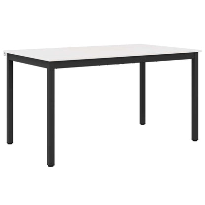 Dining Table White 150 x 90 x 75 cm Solid Pine Wood
