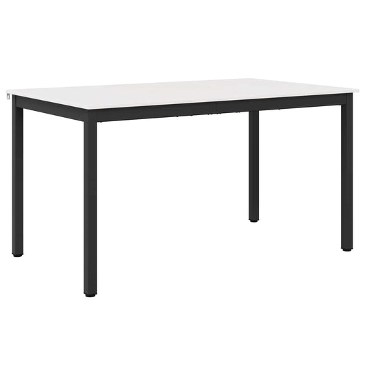 Dining Table White 150 x 90 x 75 cm Solid Pine Wood