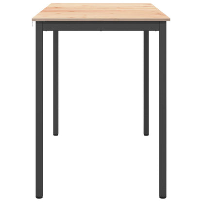 Bar Table Natural 150 x 80 x 105 cm Solid Pine Wood