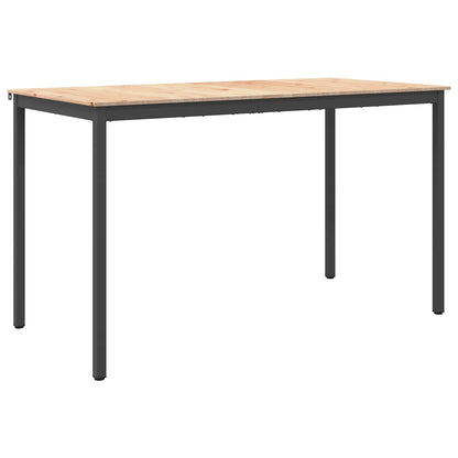 Bar Table Natural 180 x 90 x 105 cm Solid Pine Wood
