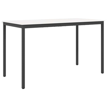 Bar Table White 180 x 90 x 105 cm Solid Pine Wood