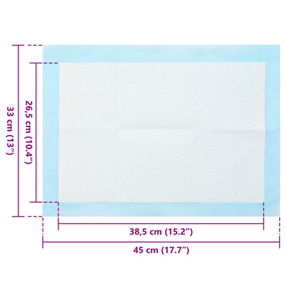 Non-woven Fabric Pet Training Pad 50 pcs 45 x 33 cm
