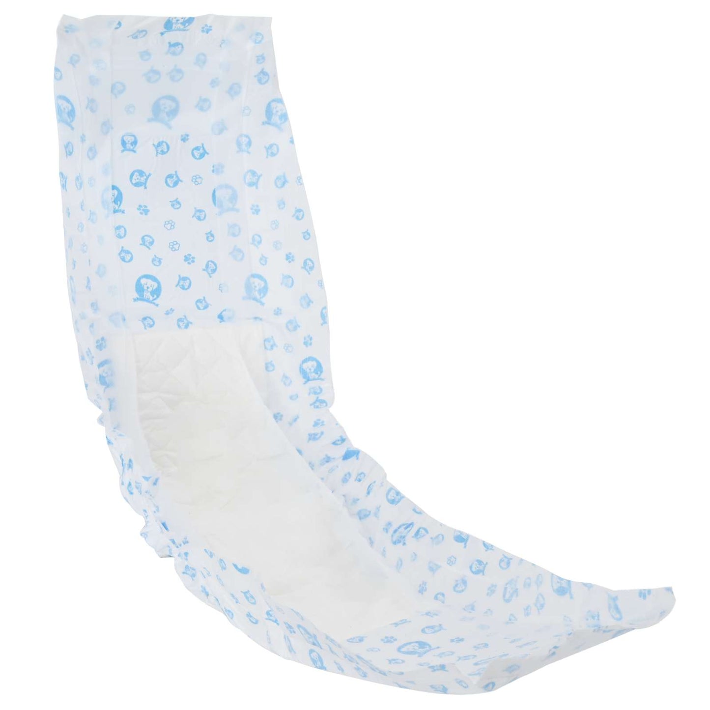 Disposable Dog Diaper Male 30 pcs White L