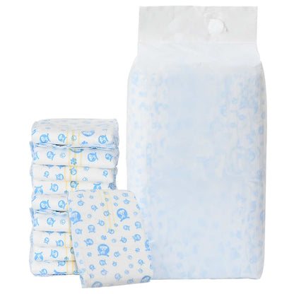 Disposable Dog Diaper Male 30 pcs White L