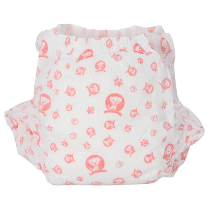 Disposable Dog Diaper Female 50 pcs White S