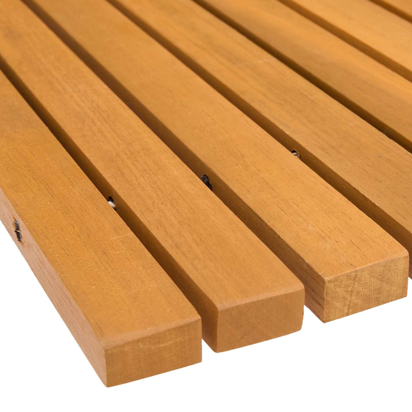 Bath Mat Brown 60 x 40 cm Solid Acacia Wood