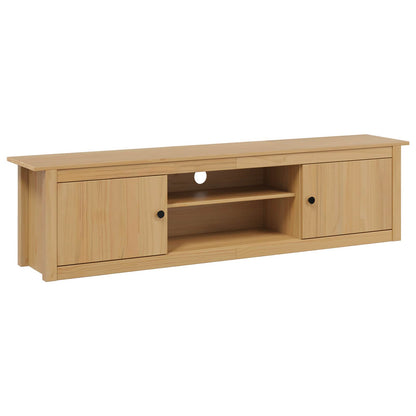 TV Rack HILL Honey Brown 158 x 40 x 39.5 cm Solid Pine Wood