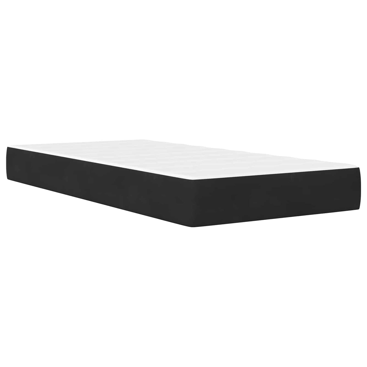 Bed Frame with Headboard Black 90 x 190 cm Velvet