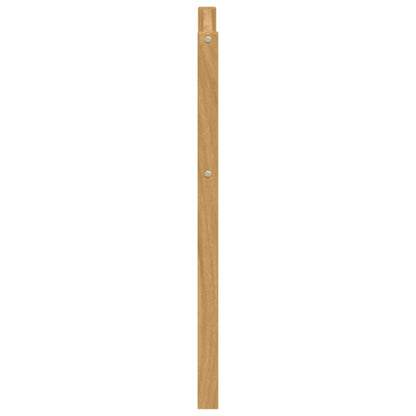 Armrests Module 2 pcs White 59 x 4 x 73 cm Solid Acacia Wood
