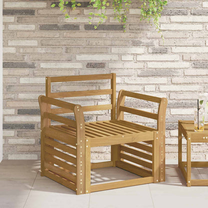 Armrests Module 2 pcs White 58.5 x 8 x 60 cm Solid Acacia Wood