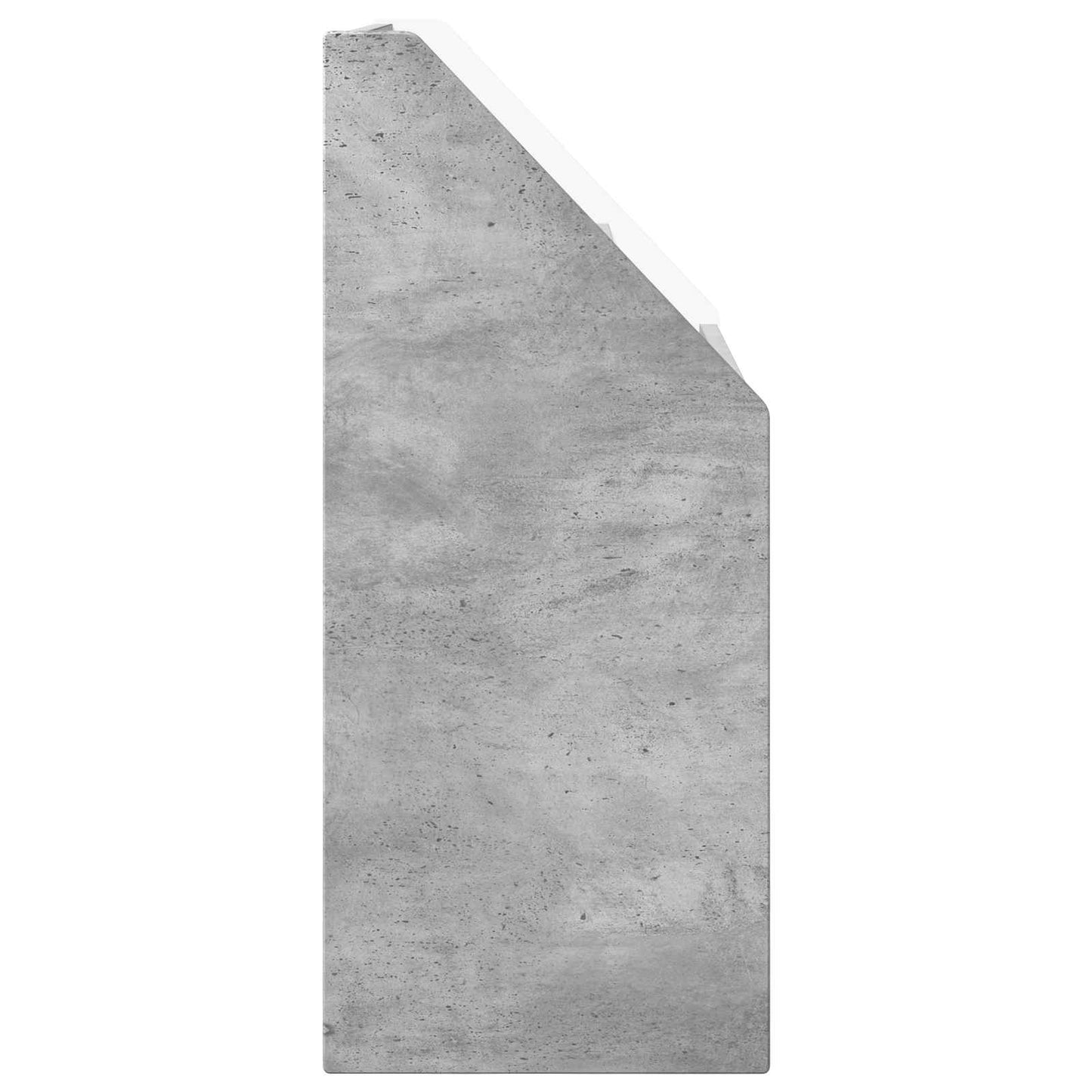 Kids Bookshelf with Storage Concrete Grey 72.5 x 29.5 x 69 cm