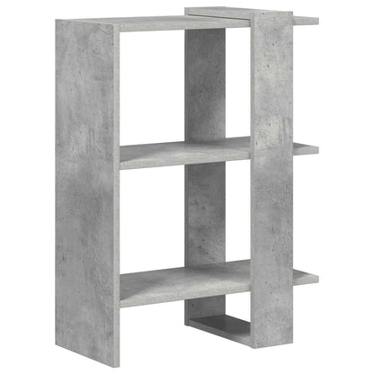 Bookshelf Concrete Grey 52 x 25 x 71.5 cm Engineered Wood