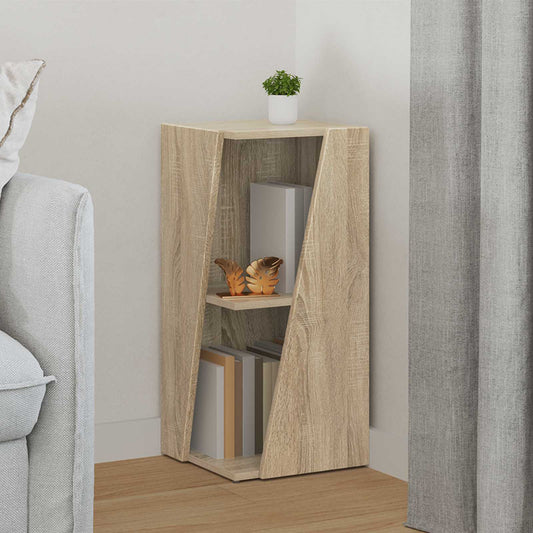 Side Shelf 33 x 32 x 70.5 cm Engineered Wood Sonoma Oak