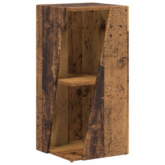 Side Shelf 33 x 32 x 70.5 cm Engineered Wood Old Wood