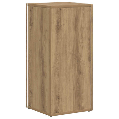 Side Shelf 33 x 32 x 70.5 cm Engineered Wood Artisan Oak