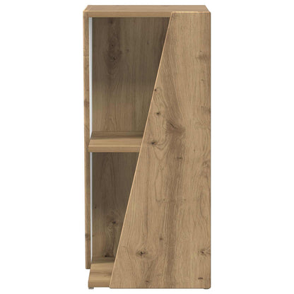 Side Shelf 33 x 32 x 70.5 cm Engineered Wood Artisan Oak