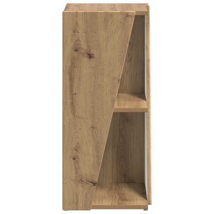 Side Shelf 33 x 32 x 70.5 cm Engineered Wood Artisan Oak