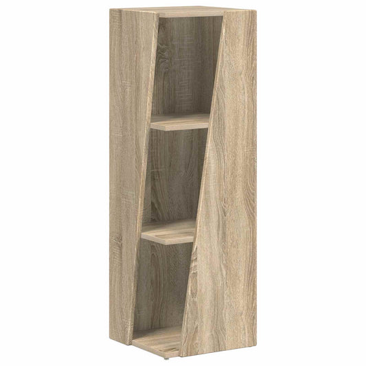 Side Shelf 33 x 32 x 100.5 cm Engineered Wood Sonoma Oak