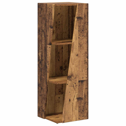 Side Shelf 33 x 32 x 100.5 cm Engineered Wood Old Wood