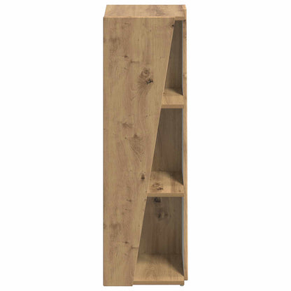 Side Shelf 33 x 32 x 100.5 cm Engineered Wood Artisan Oak