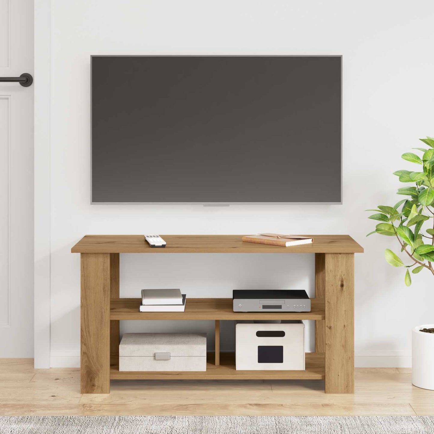 TV stand 100 x 40 x 50 cm Artisan Oak