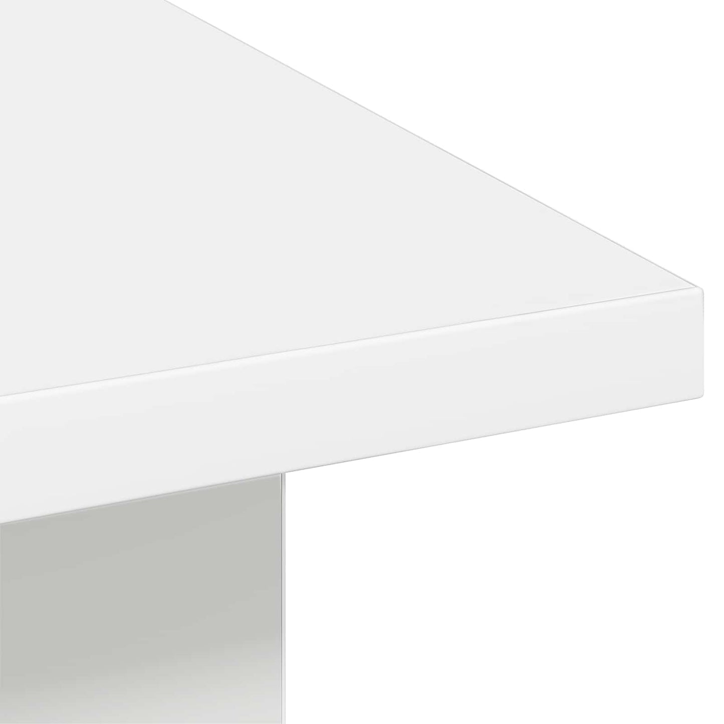 Coffee Table with Drawer White 77 x 55 x 42 cm Engineered Wood