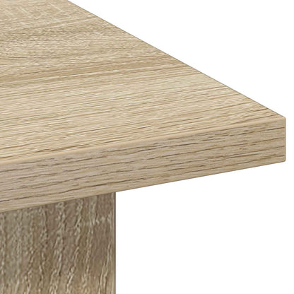 Coffee Table Sonoma Oak 77 x 55 x 42 cm Engineered Wood