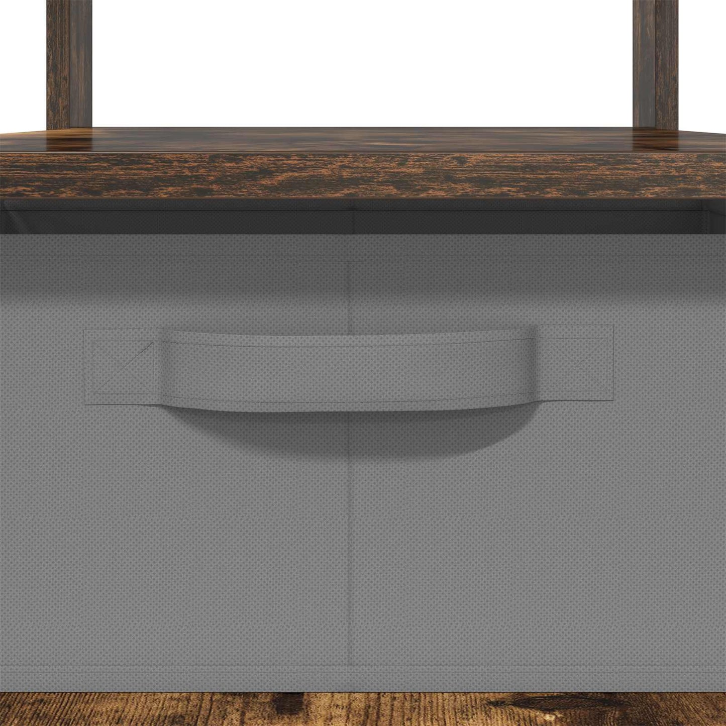 Coffee Table Smoked Oak 77 x 55 x 42 cm Engineered Wood
