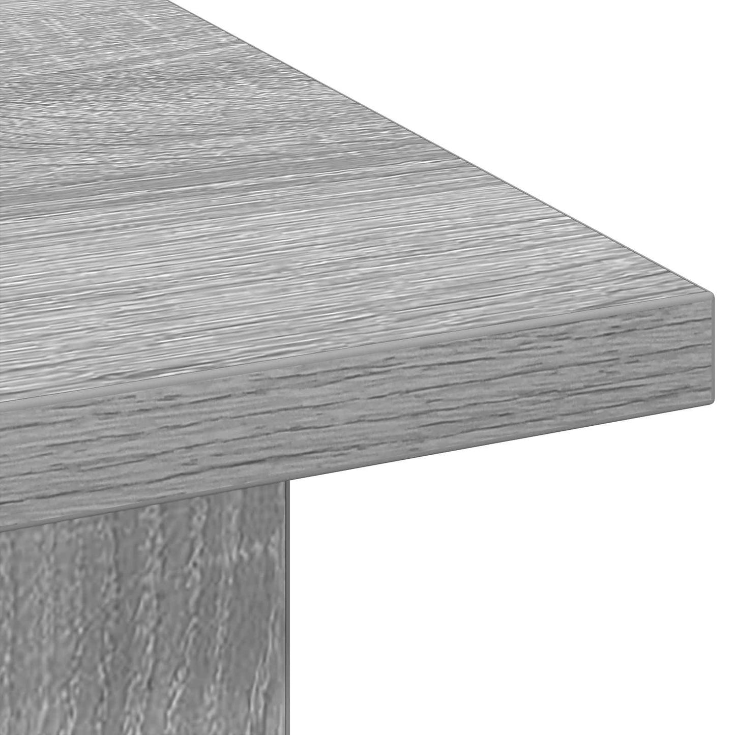 Coffee Table Grey Sonoma 77 x 55 x 42 cm Engineered Wood