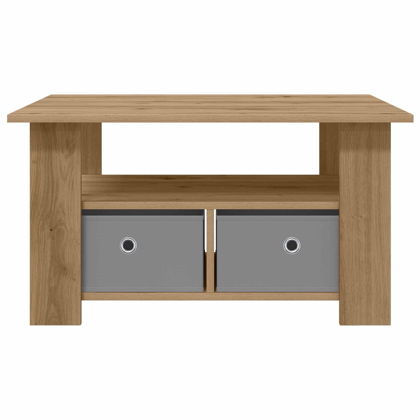 Coffee Table Artisan Oak 77 x 55 x 42 cm Engineered Wood