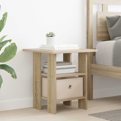 Bedside Table Sonoma Oak 41 x 40 x 45 cm Engineered Wood