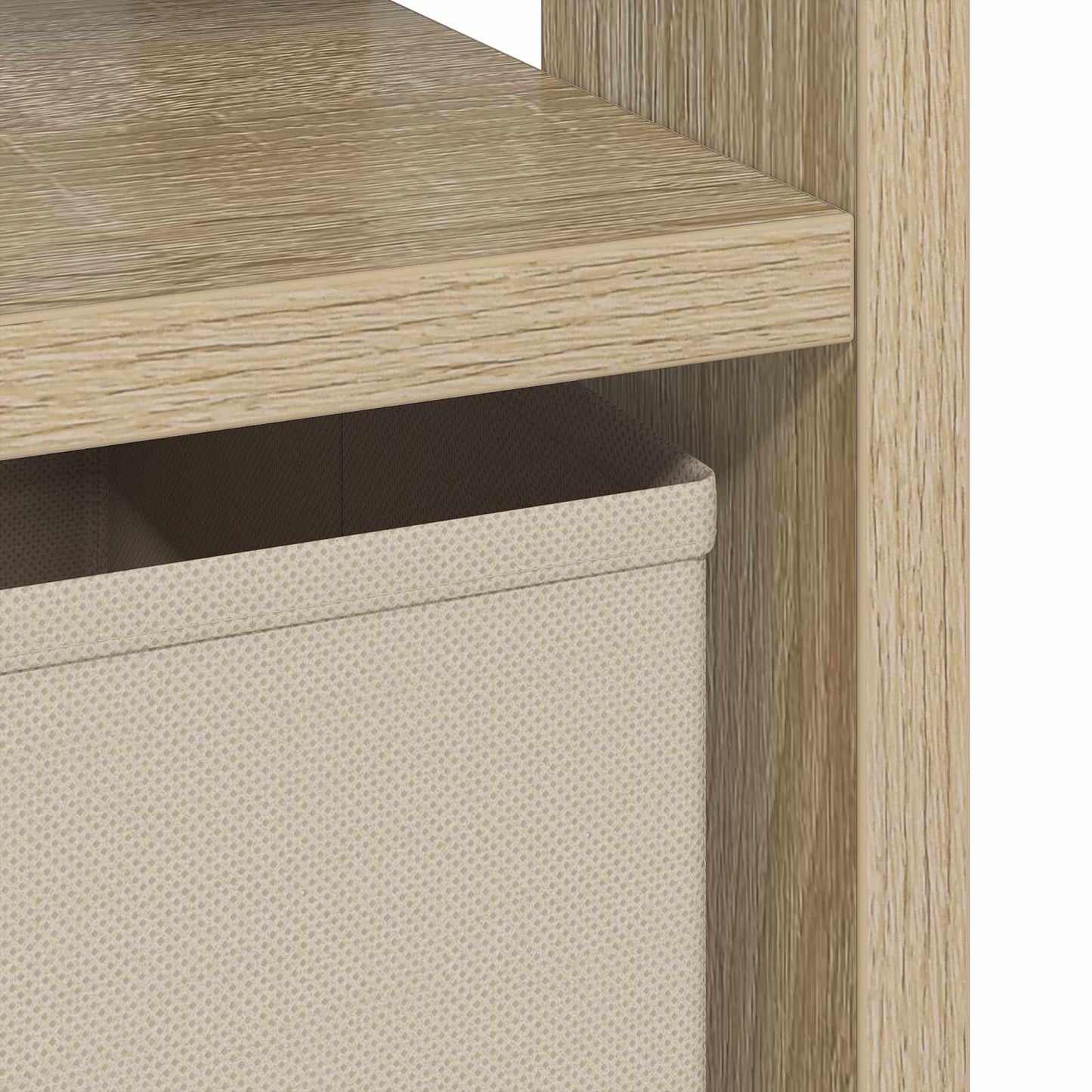 Bedside Table 2 pcs Sonoma Oak 41 x 40 x 45 cm Engineered Wood