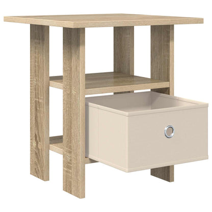 Bedside Table 2 pcs Sonoma Oak 41 x 40 x 45 cm Engineered Wood