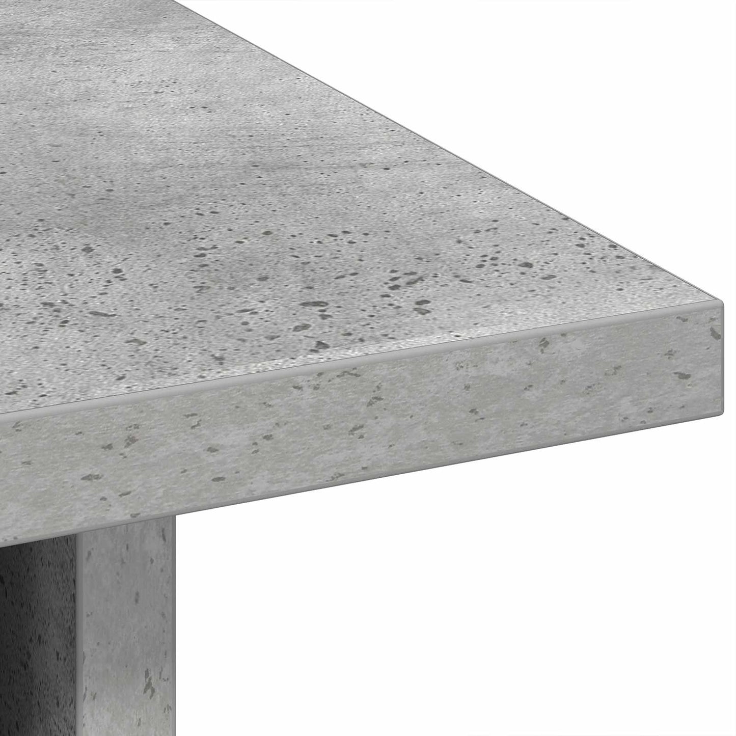 Bedside Table Concrete Grey 41 x 40 x 45 cm Engineered Wood