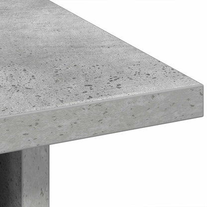 Bedside Table Concrete Grey 41 x 40 x 45 cm Engineered Wood