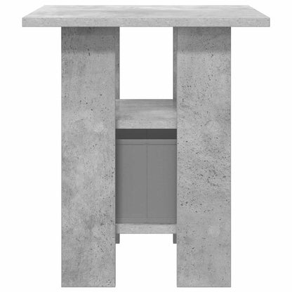 Bedside Table with Drawer 2 pcs Concrete Grey 41 x 40 x 45 cm